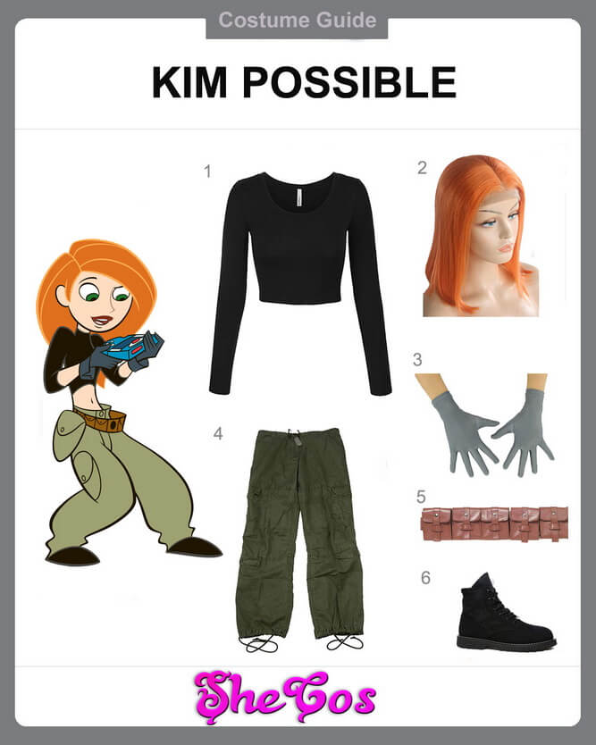 kim possible costume