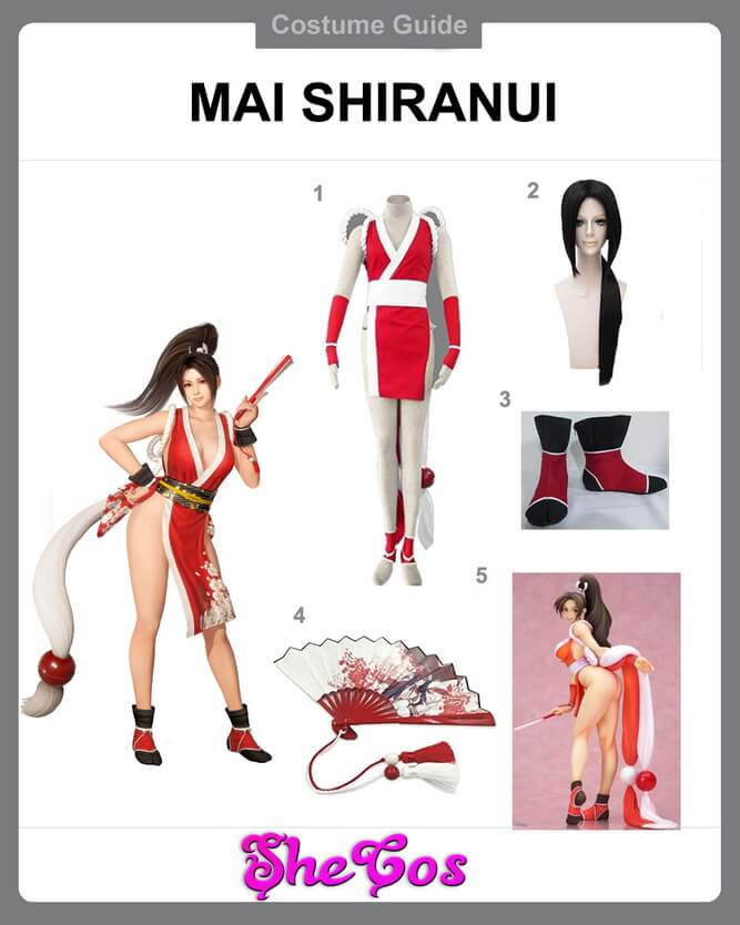 mai shiranui cosplay diy