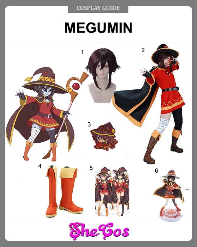 megumin cosplay ideas