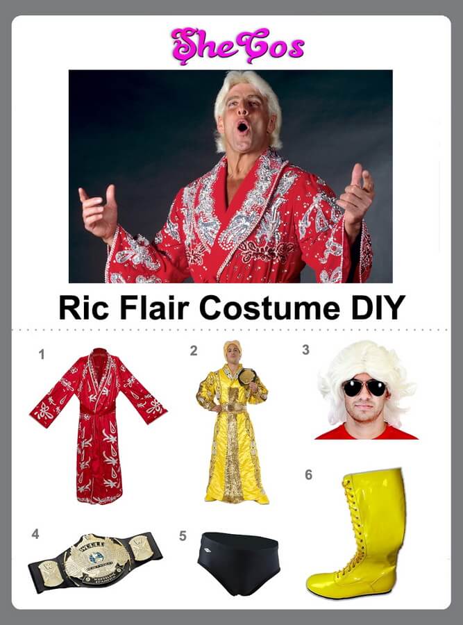 ric flair costume diy