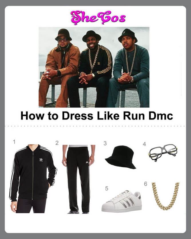 run dmc costume diy