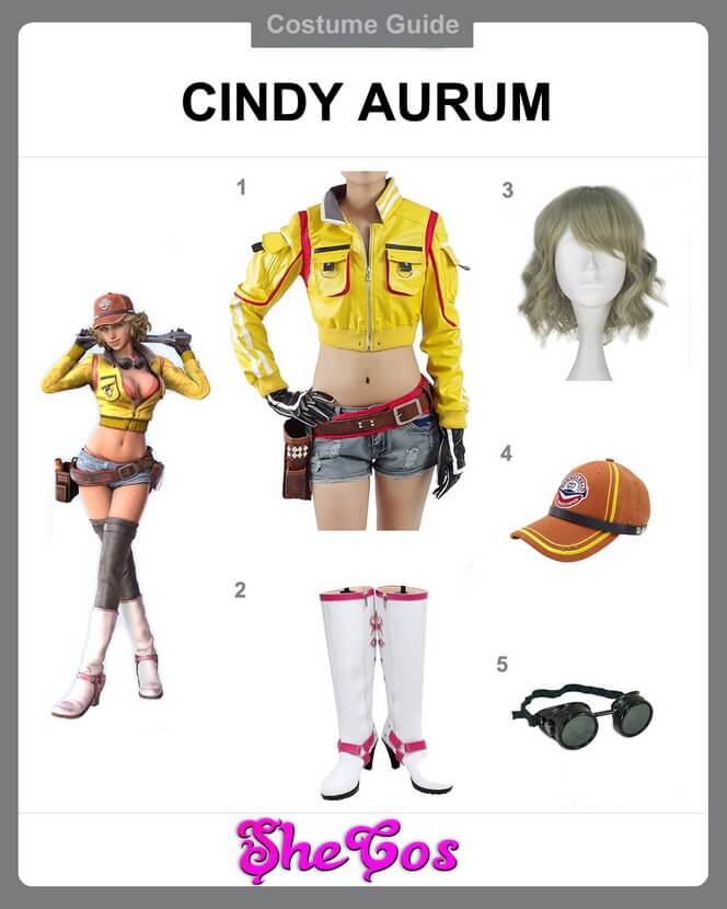 Cindy Aurum cosplay diy