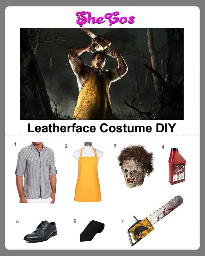 Leatherface costume diy