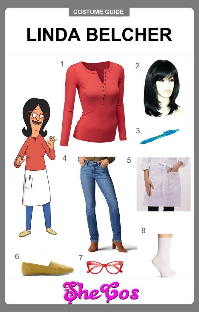 linda belcher costume diy