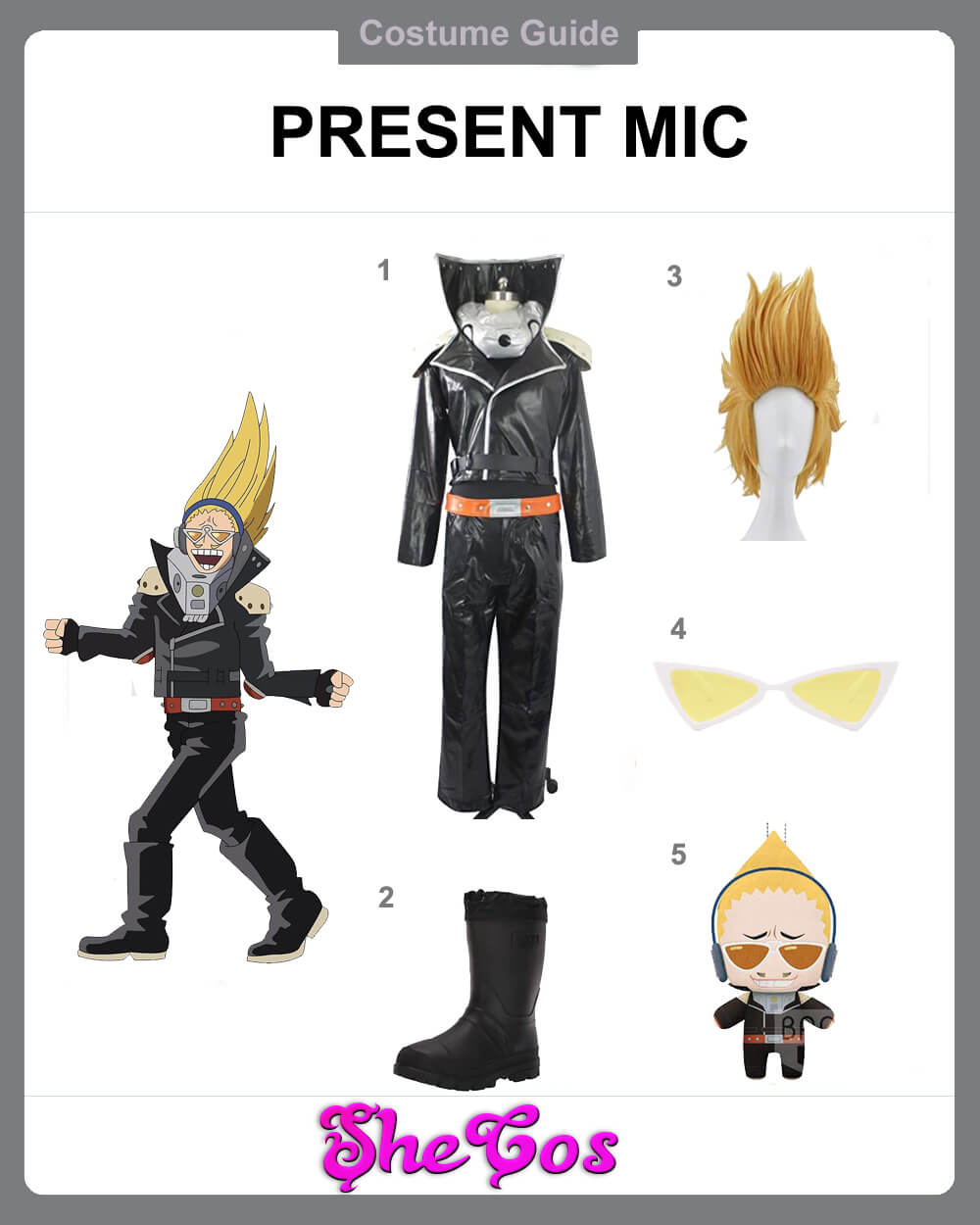 present mic cosplay diy