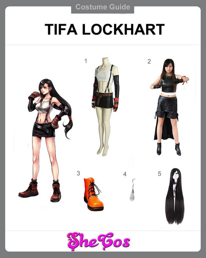 tifa lockhart cosplay diy