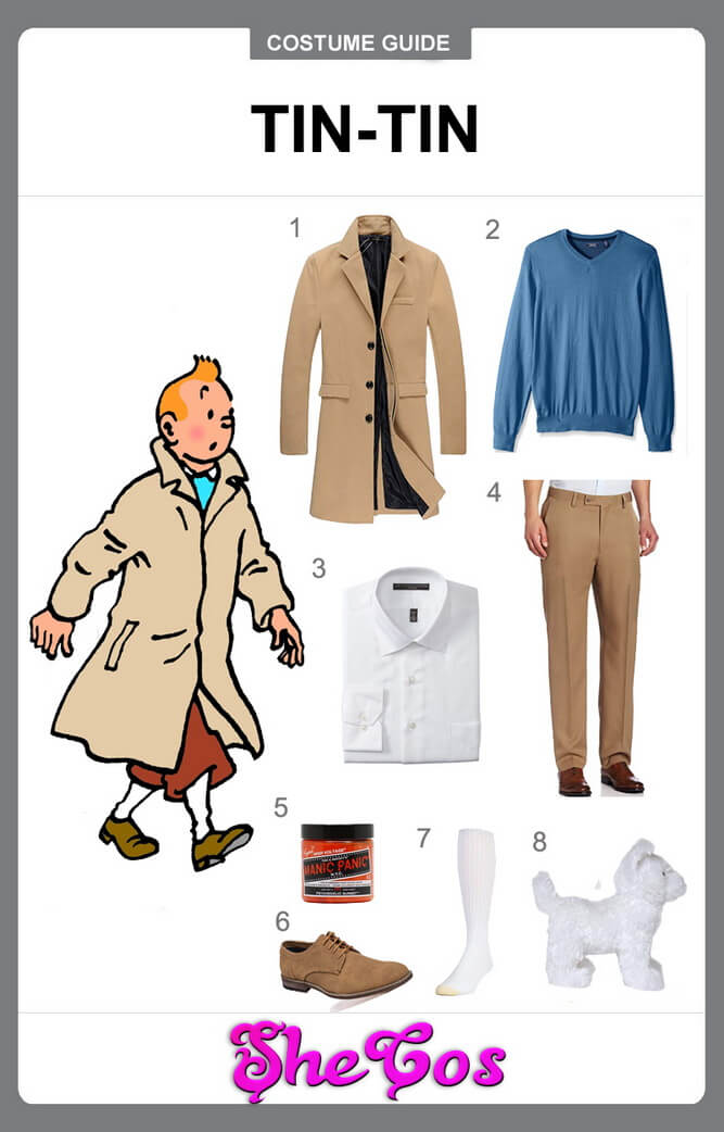 tin-tin costume diy