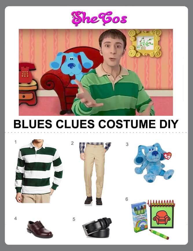 blues clues costume diy