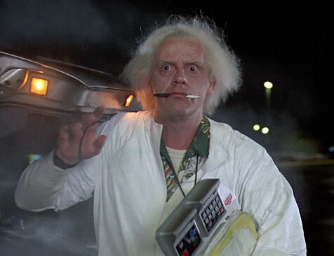 doc brown cosplay