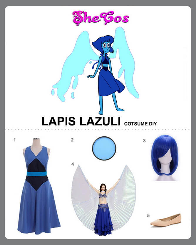 lapis lazuli cosplay diy