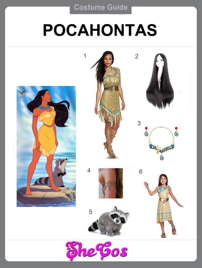 pocahontas cosplay diy