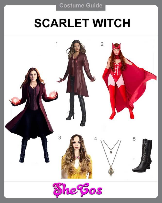 scarlet witch cosplay diy