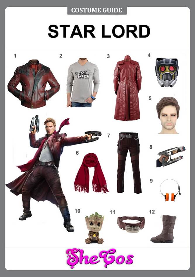 star lord costume diy