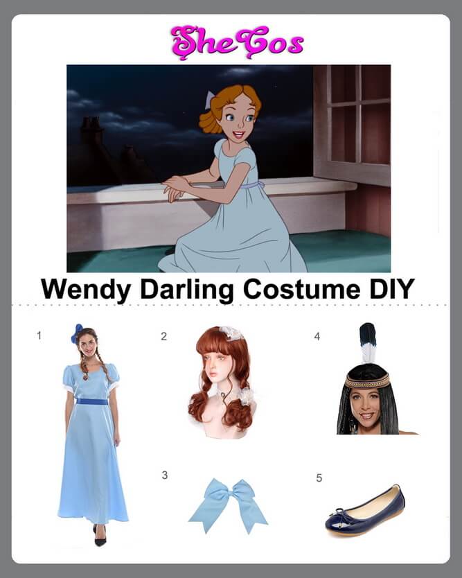 wendy darling costume