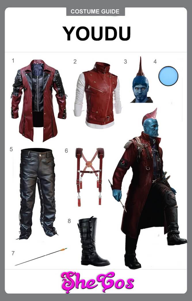 The Detailed Guide To Marvel Yondu Costume | SheCos Blog