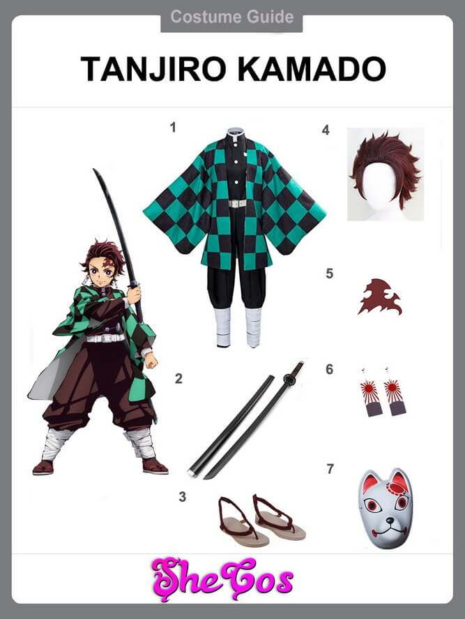 Tanjiro Kamado cosplay ideas