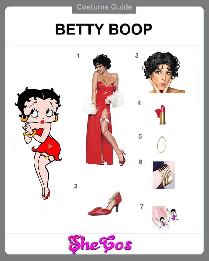 betty boop costume diy