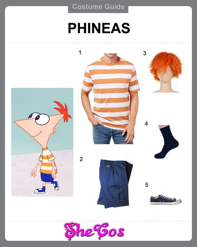 phineas costume diy