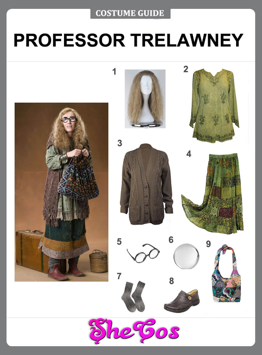 professor trelawney costume diy