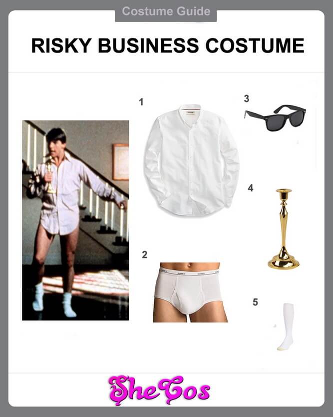 risky business costume DIY