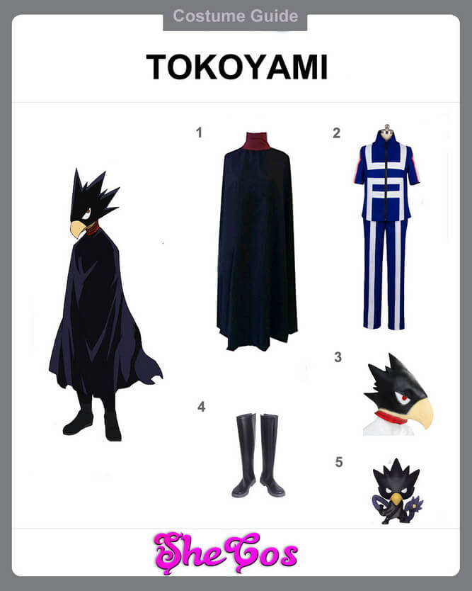 tokoyami cosplay diy
