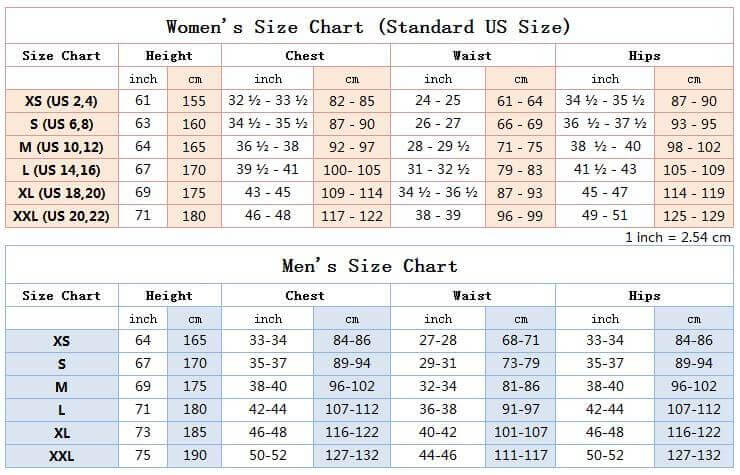 Belsoie By Size Chart