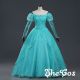 Sleeping Beauty Princess Aurora Blue Dresses