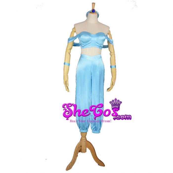 Aladdin Princess Jasmine Cosplay Costume - 3 Colors