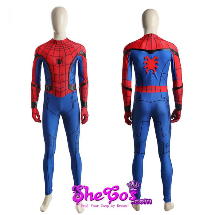 Deluxe 2017 Movie Spider Man Homecoming Suit