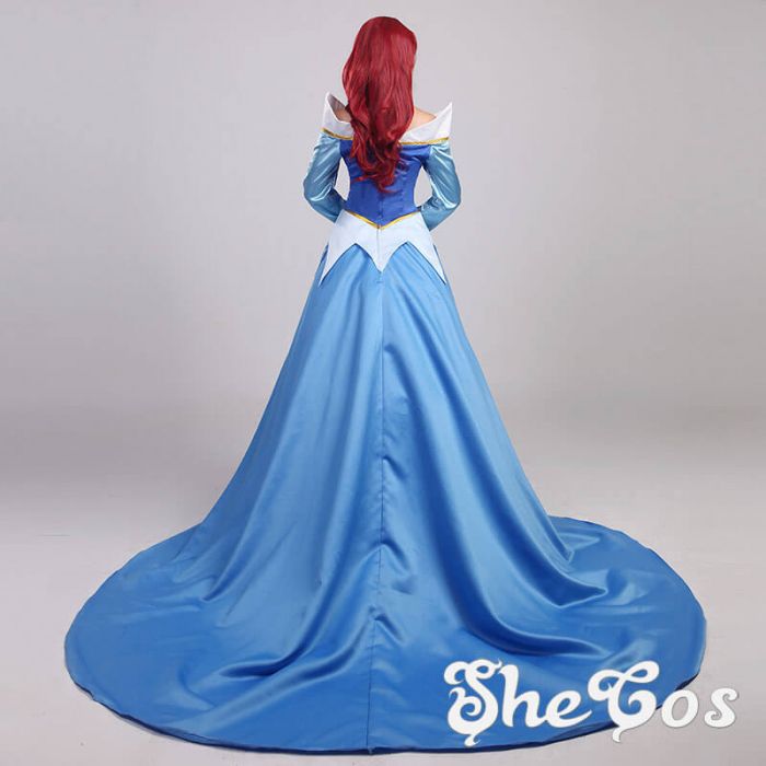 Princess aurora blue dress cheap costume