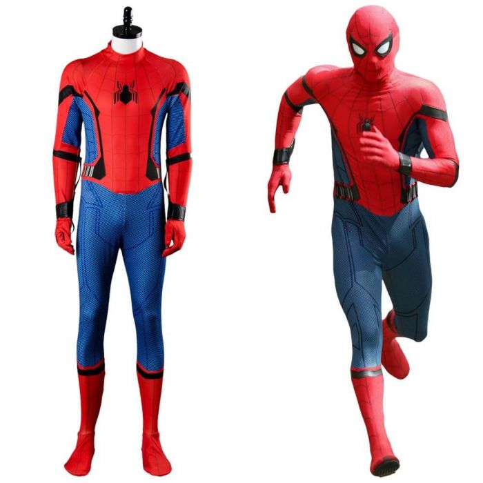 Reassure margin Foreword 2017 Film Spider-Man: Homecoming Jumpsuit Cosplay