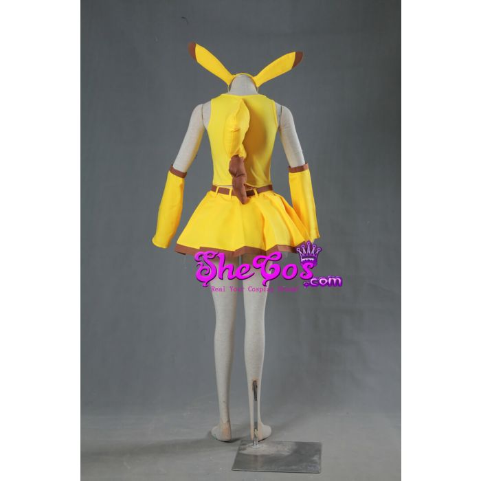 Nice Cosplay Costumes: Pokémon Pikachu Cosplay Dress